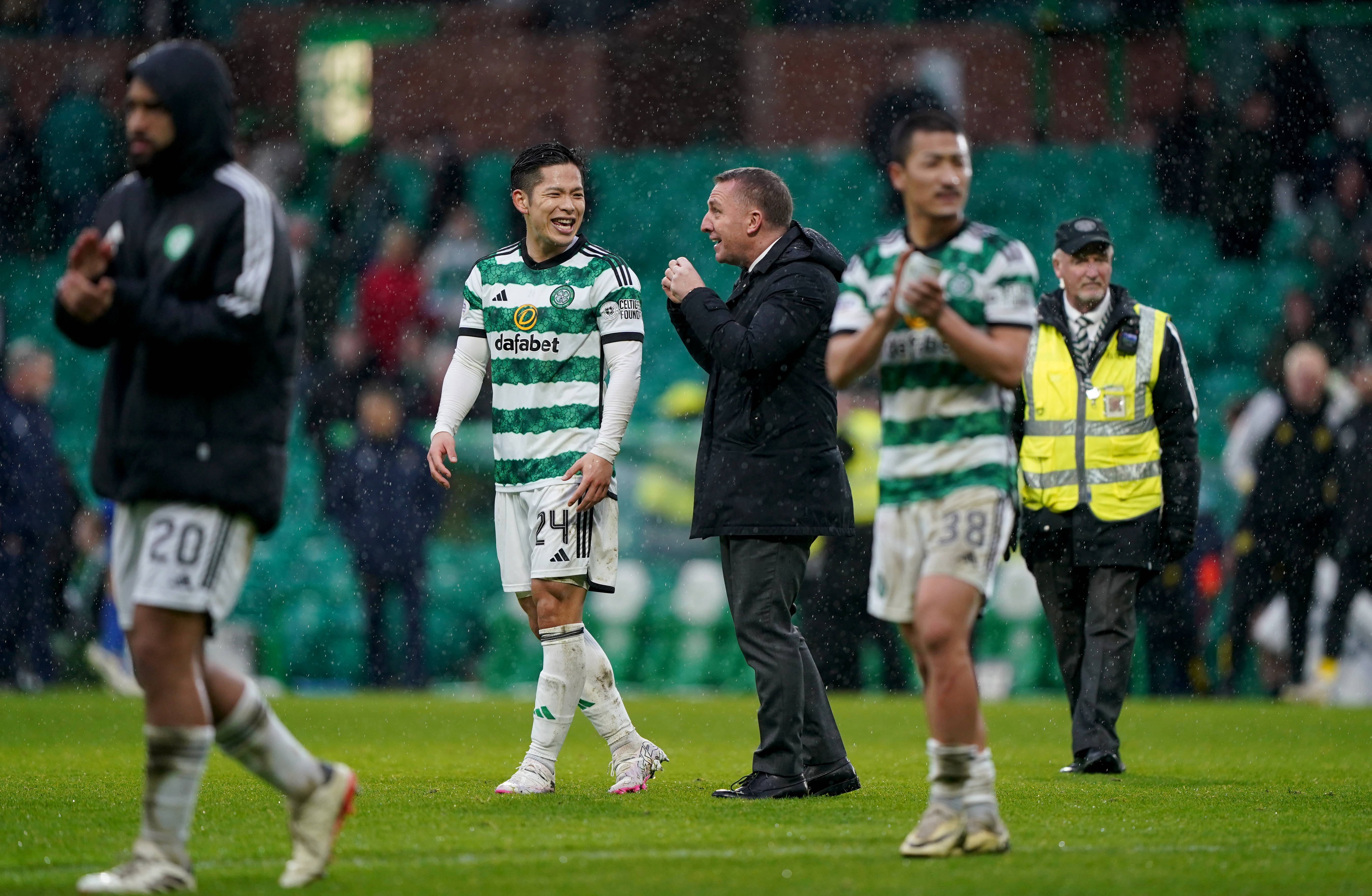 A cover player for the squad," Brendan Rodgers on Tomoki Iwata - Celtic  Shorts