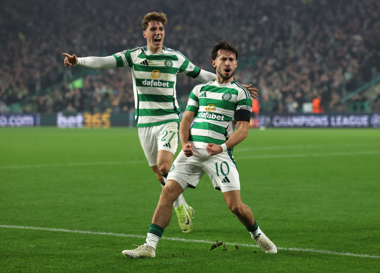 Nicolas Kuhn celebrates