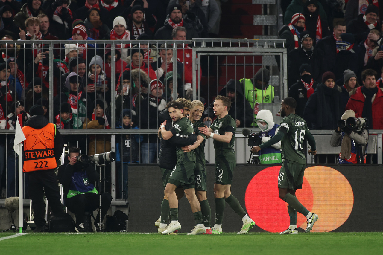 Nicolas Kuhn celebrates