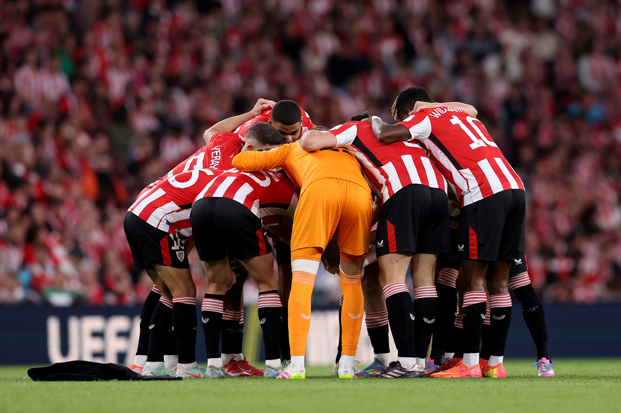 Athletic Club huddle