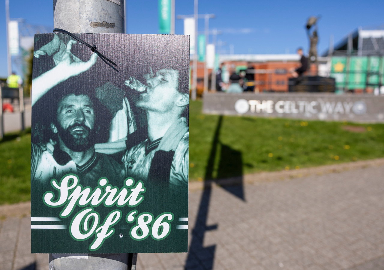 Spirit of ’86 – Celtic team’s welcome to Paradise