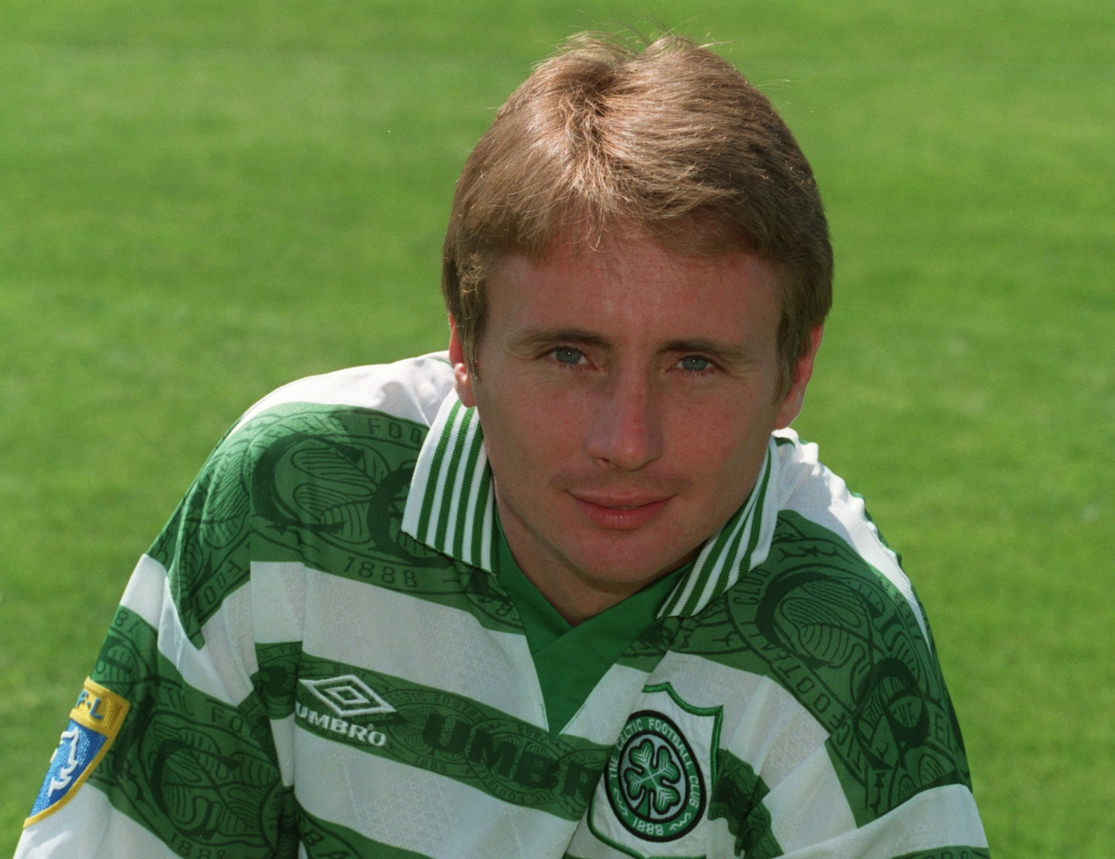 Tom Boyd at the 1995 Celtic photocall.
