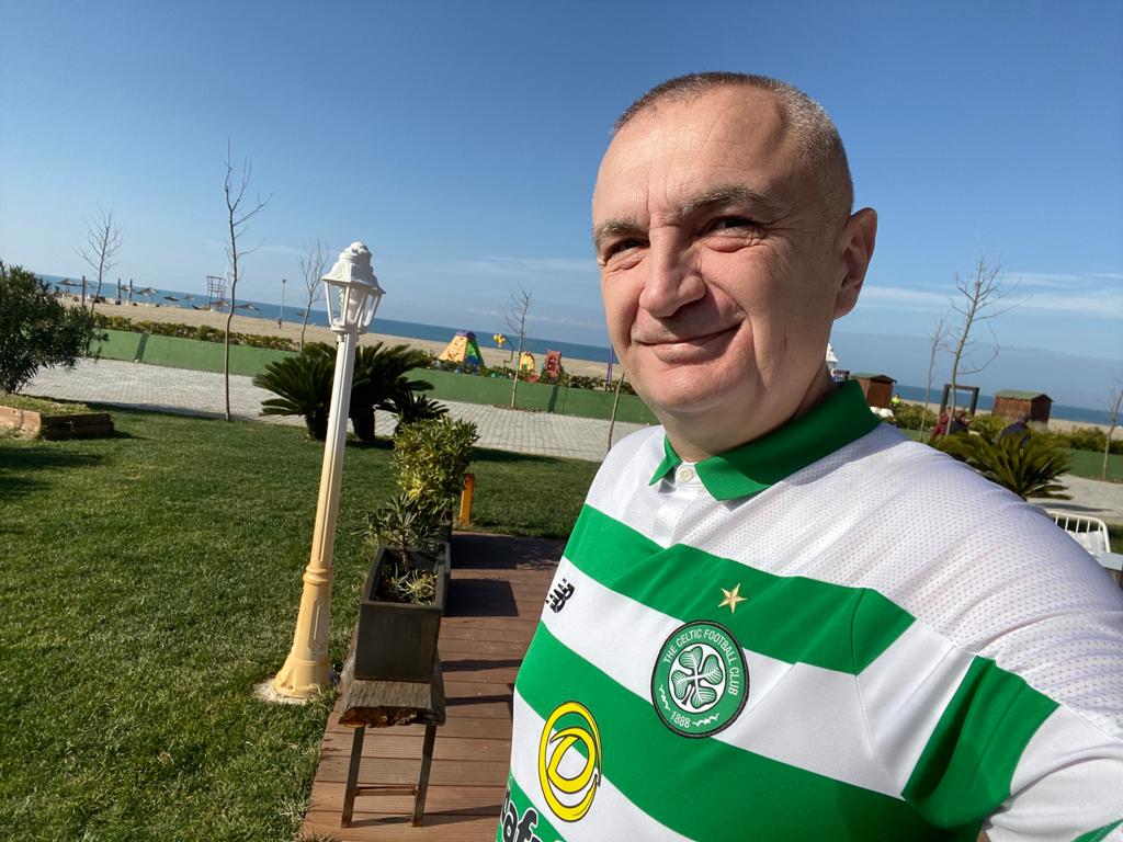 Ilir Meta, President of Albania wears the Hoops