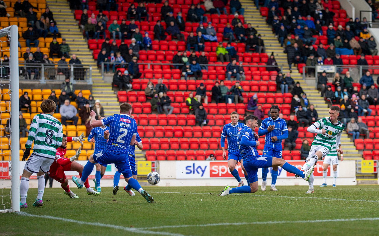 Empty seats at McDiarmid Park