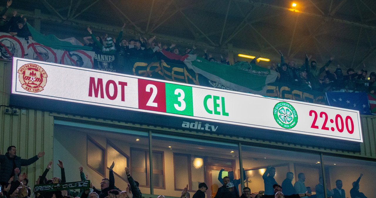 Motherwell 2-3 Celtic