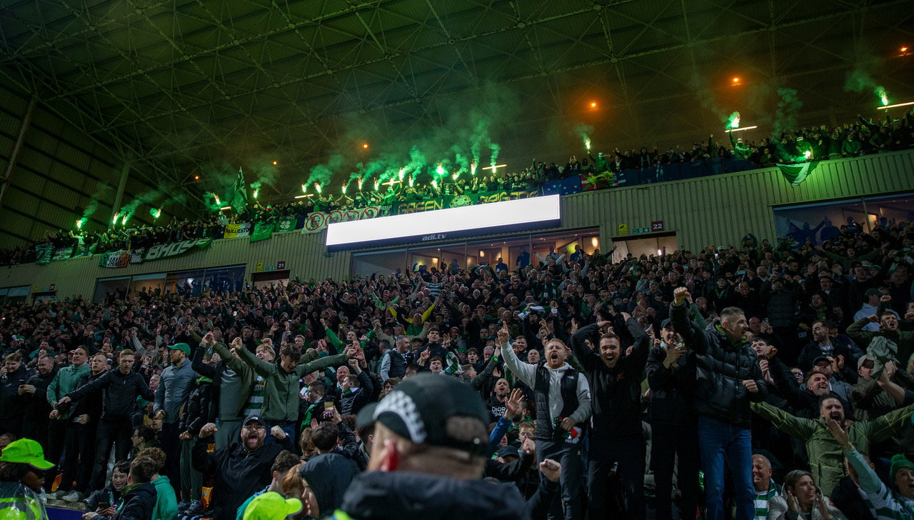 Celtic celebrations at Fir Park 